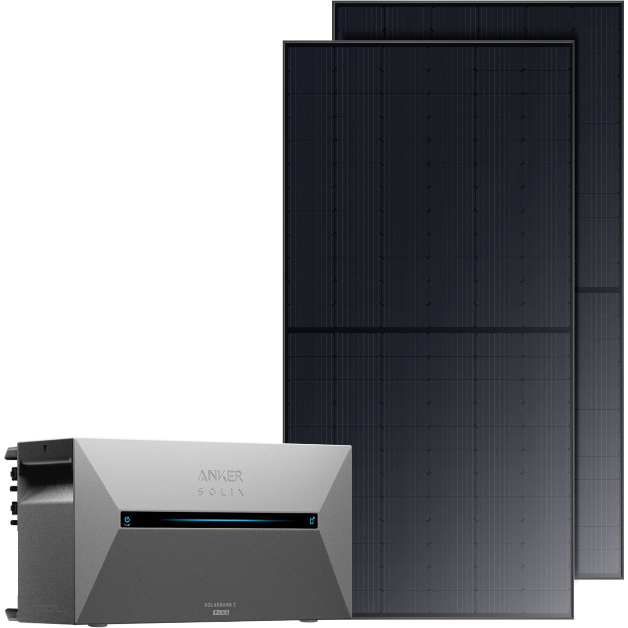 Anker SOLIX Solarbank 2 E1600 Plus + 920Wp ABC Solarmodul Solarbank 2 E1600