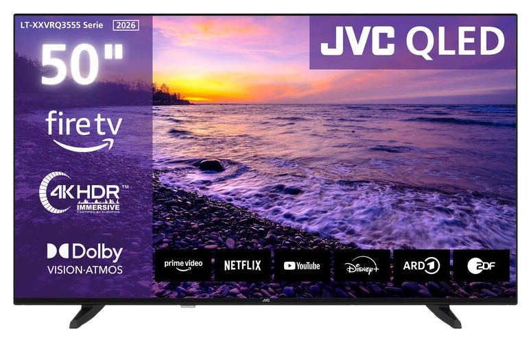 JVC LT-50VRQ3555 – 50 Zoll QLED Fernseher mit Fire TV