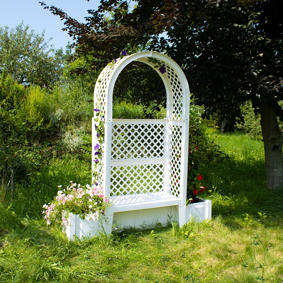 KHW Gartenbank Amsterdam – weiß