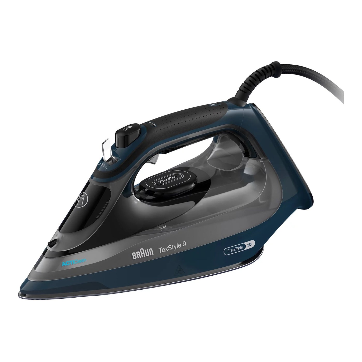 Braun SI9682DB Dampfbügeleisen TexStyle 9, schwarz