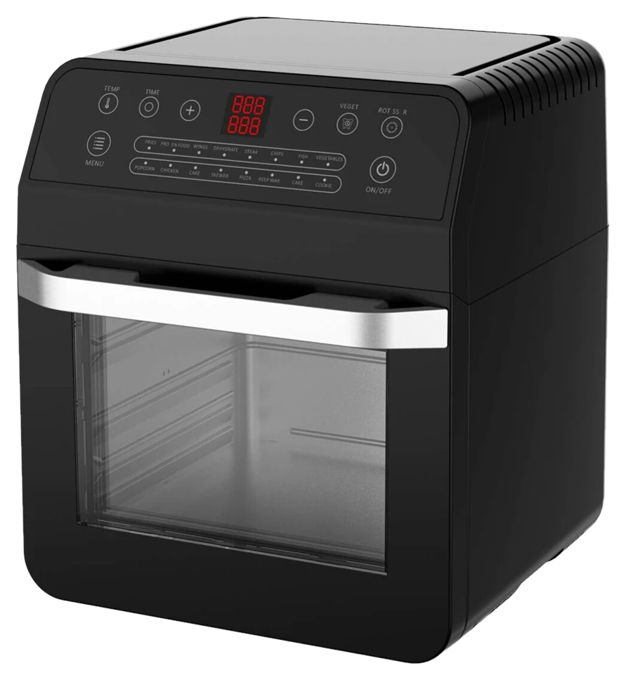 WKM Heißluftfritteuse DAF-1601.12LB schwarz Edelstahl ca. 12 l