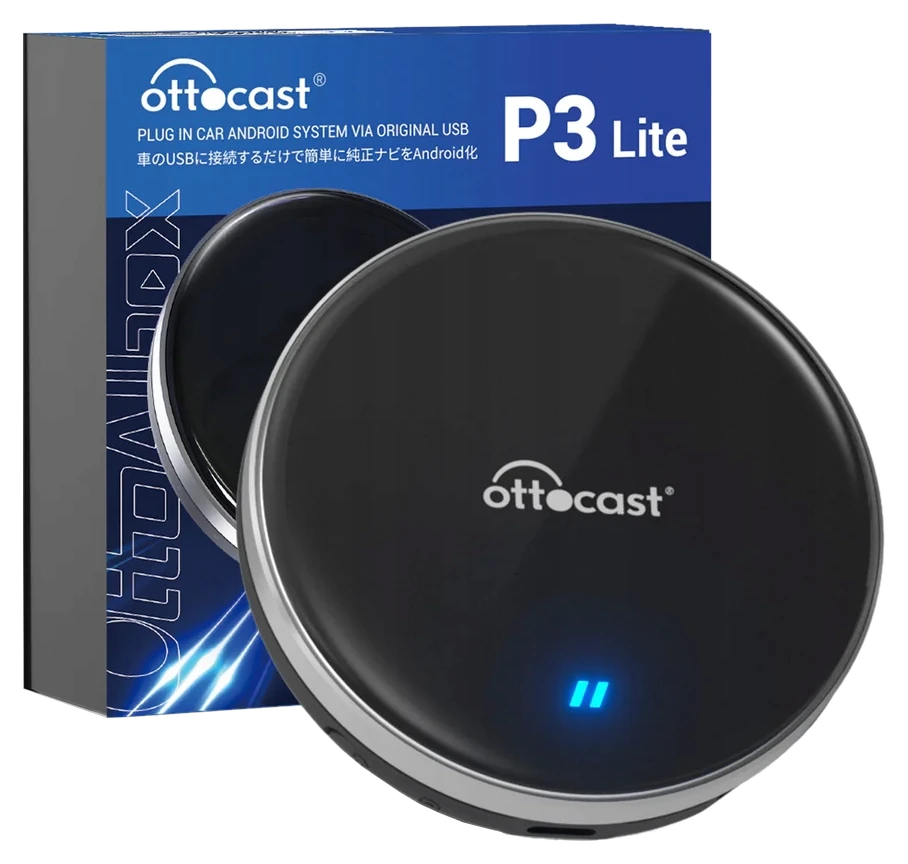 Carplay / Android Auto Wireless Adapter Ottocast OttoAibox P3 Lite für Apple