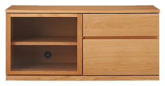 MUJI TV‐Bank aus Eiche ‐ medium