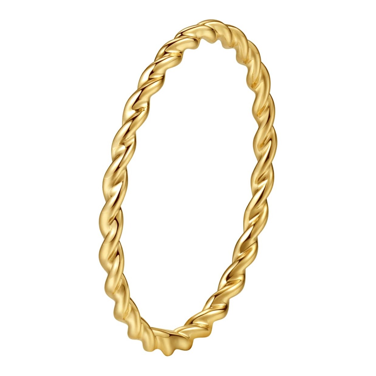 Hey Happiness Endurance Ring 14K Gold – Gold / Ø 15.7 mm