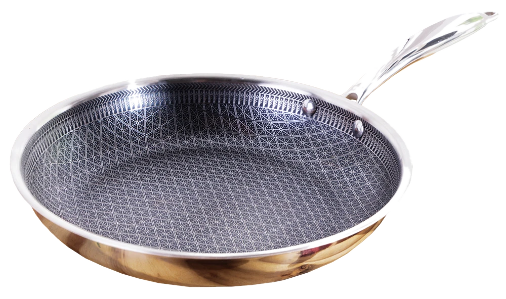 Ceraflon Elite XXL Edelstahl Hybrid Pfanne "Quantum"