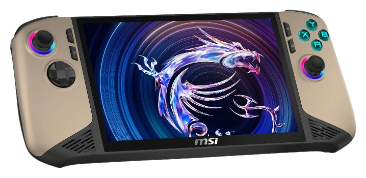 MSI Gaming-Handheld: Claw 8 AI+ Handheld Konsole mit Intel Core Ultra 7, 8