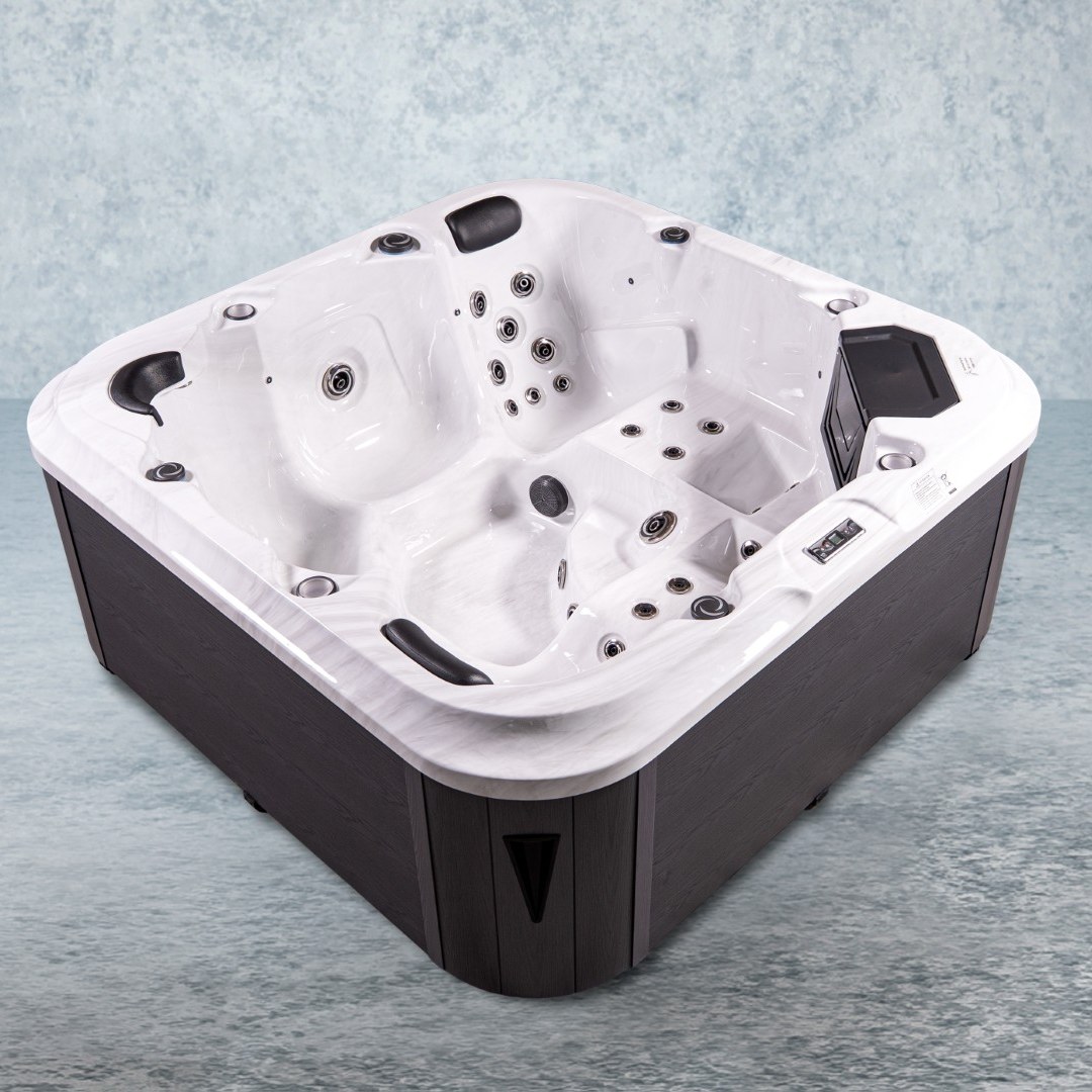 American Outdoor Whirlpool Messina Sterling Silver / Grey 200 x 200 cm