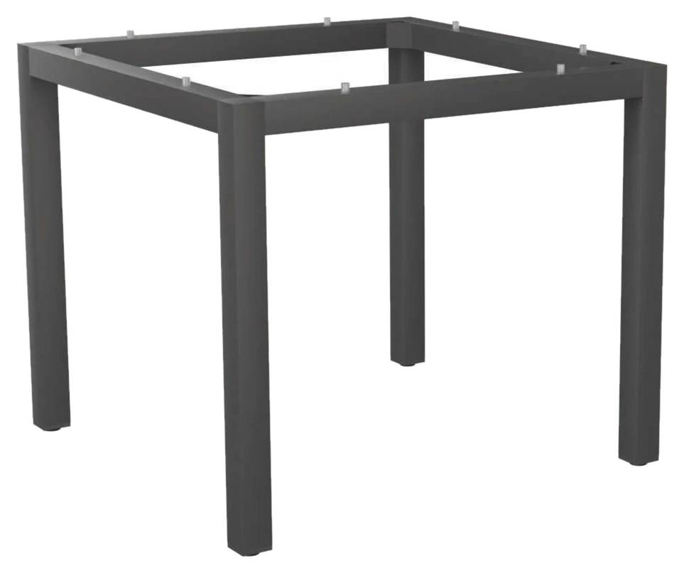 Stern Tischgestell 90x90 cm Classic Aluminium graphit