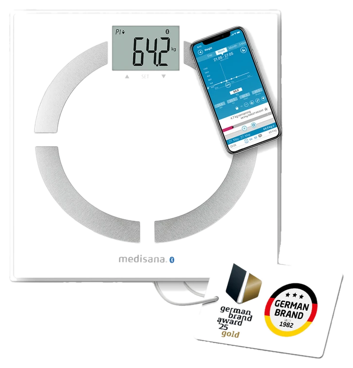 medisana BS 444 connect Körperanalysewaage 180 kg
