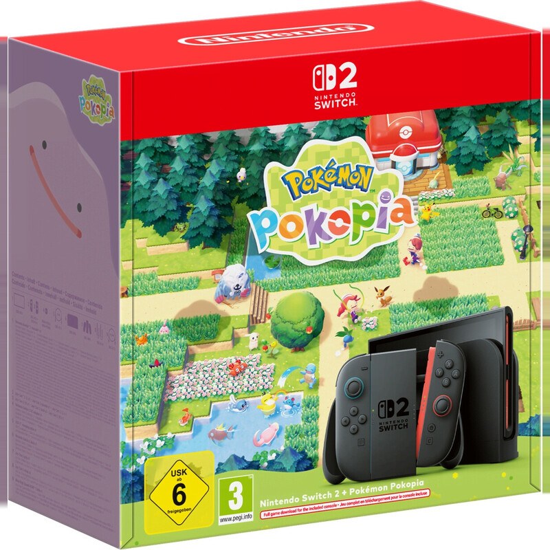 Nintendo Switch 2 + Pokémon Pokopia-Set