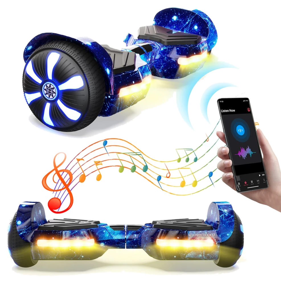 1 iHoverboard H2 Bluetooth Hoverboard mit Sitz 6.5"