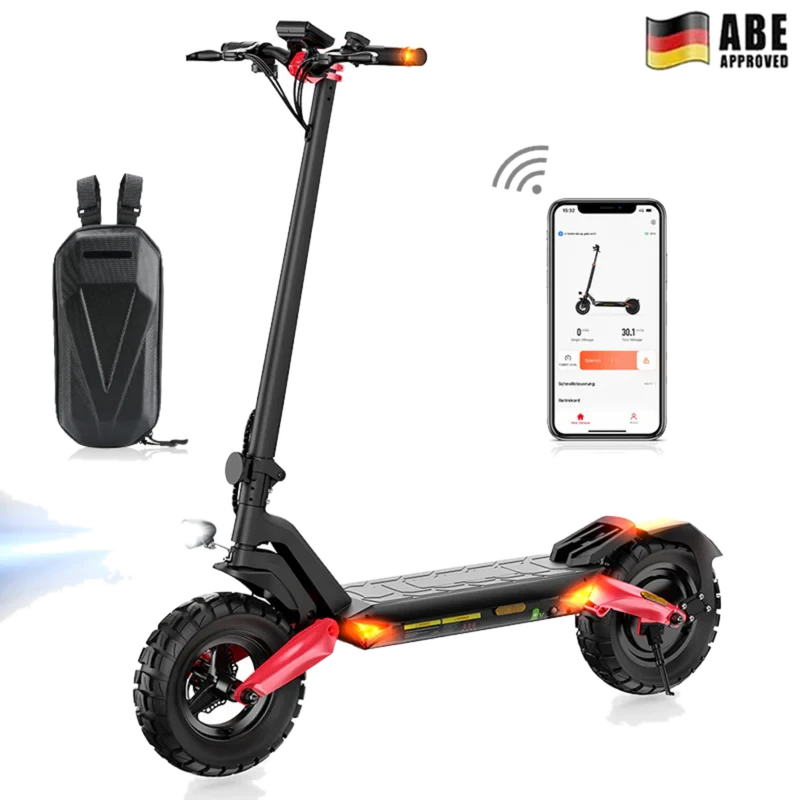 iSinwheelDE isinwheel T8 High-Performance Offroad E-Scooter Mit Straßenzulassung (ABE