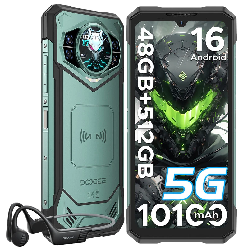 DOOGEE S200X-V 5G Robust Smartphone: 12 GB RAM