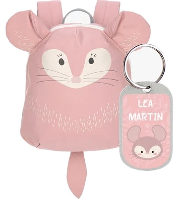 Stikets Personalisierbarer Mini-Rucksack Löwe von Lässig