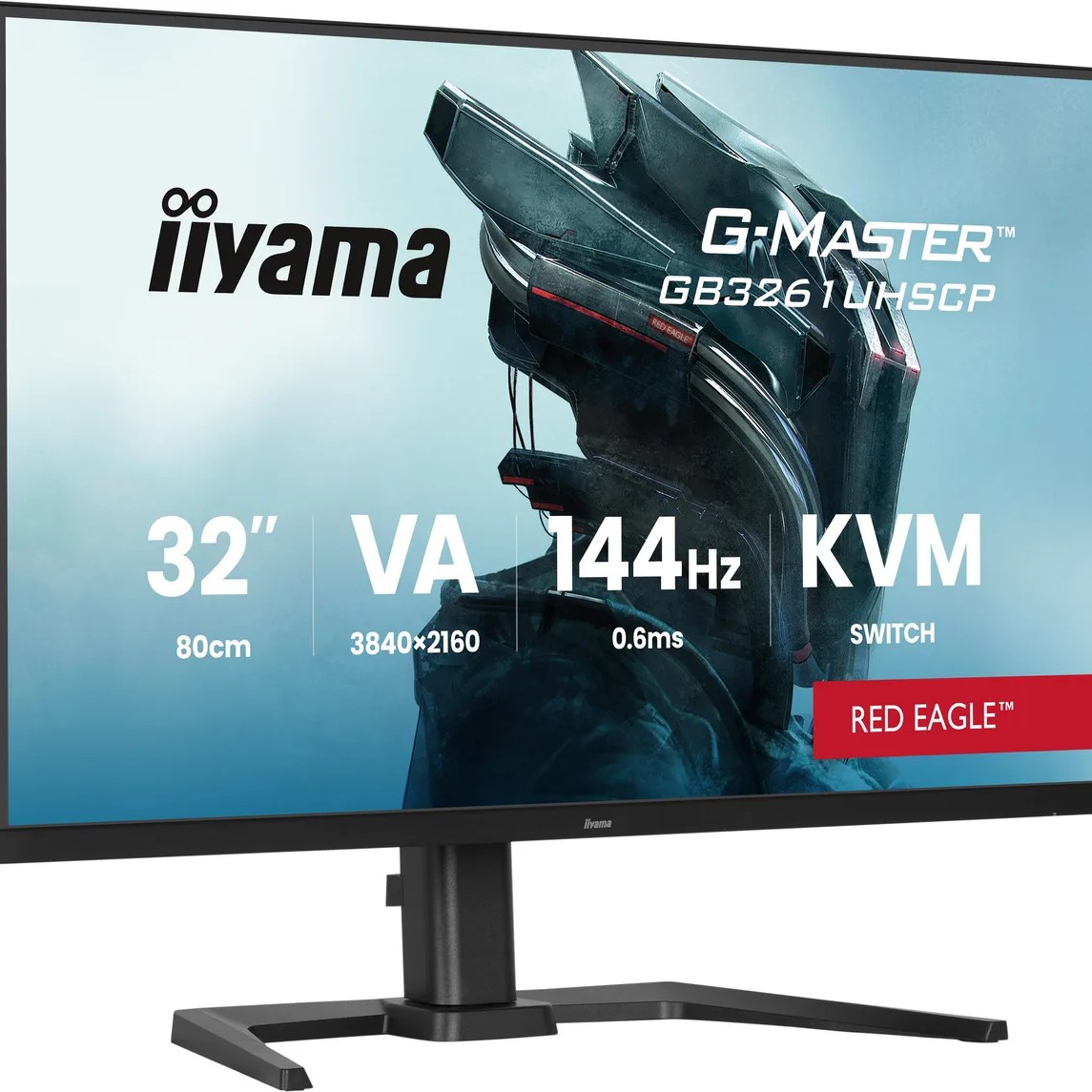 IIYAMA 80,0cm (32") GB3261UHSCP-B1 16:9 HDMI+DP+2xUSB-C 4K