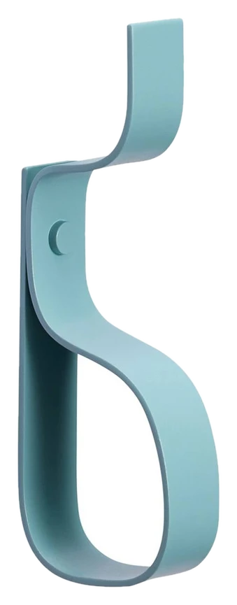 Hübsch Garderobenhaken Nami – blau – Höhe 20 cm