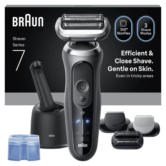 BRAUN Serie 7 Elektrorasierer mit AutoSense-Technologie