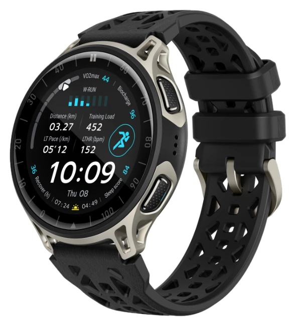 Amazfit Smartwatch Cheetah 2 Pro Titan: 1,32"/AMOLED/Saphirglas