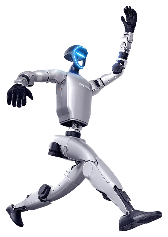 Unitree G1 Humanoid-Roboter mit verkörperter Intelligenz