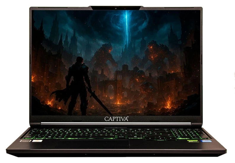 Captiva Power Starter 14" Laptop: AMD Ryzen 7, 16 GB RAM
