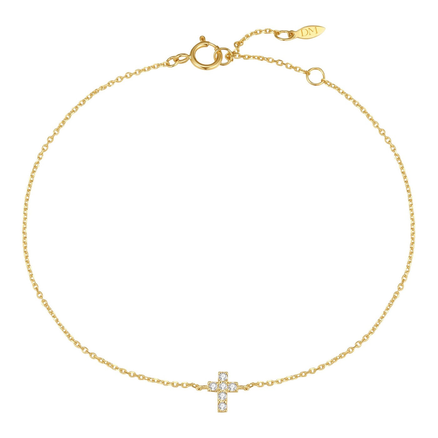 Hey Happiness Hope Armband 14K Gold – Gold