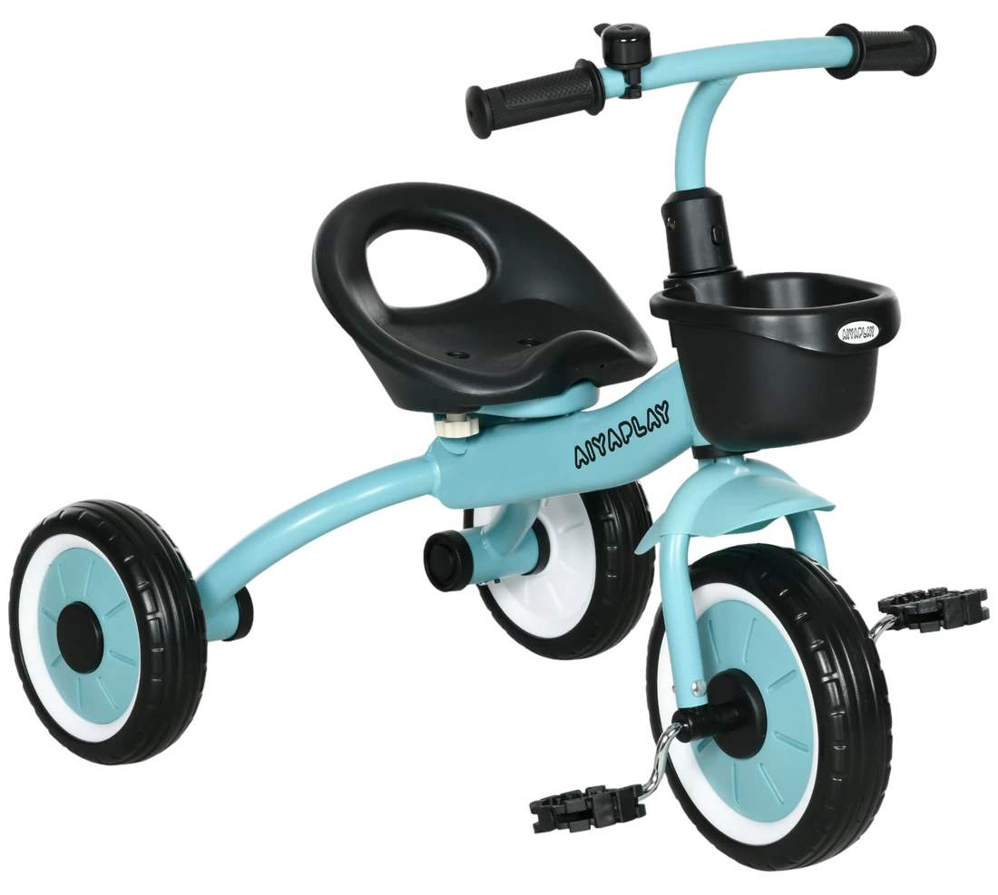 AIYAPLAY Dreirad Kinderfahrrad mit verstellbarem Sitz