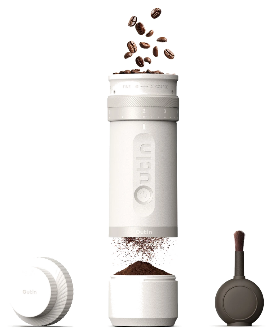 OutIn Fino Tragbare Elektrische Kaffeemühle