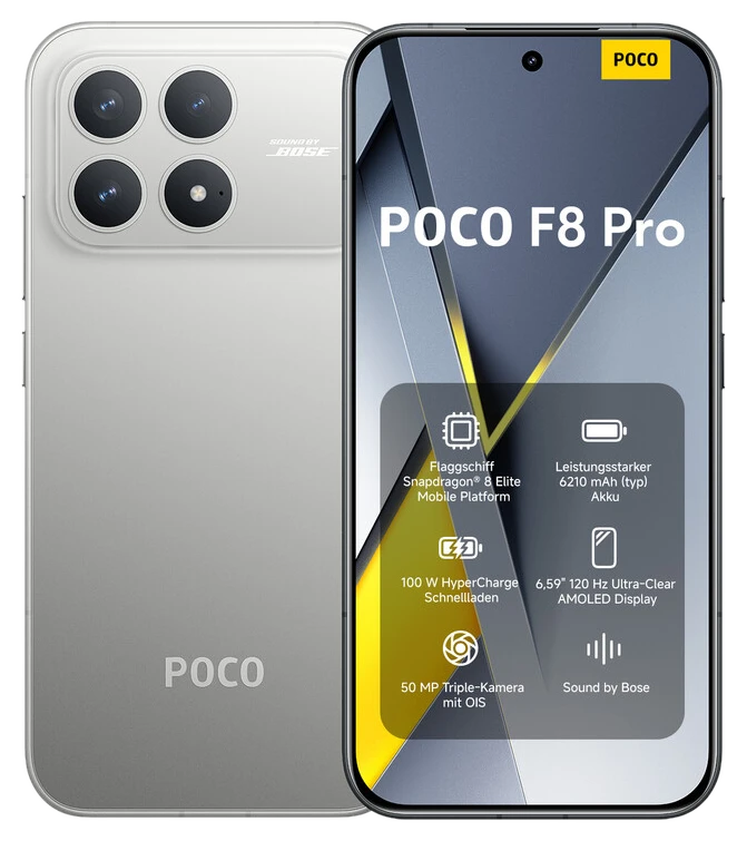 POCO F8 Pro Smartphone: Blau