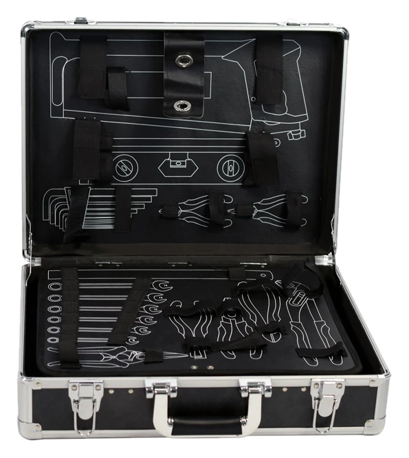 TECH-CRAFT Werkzeugkoffer 130-teilig Heimwerker-Set
