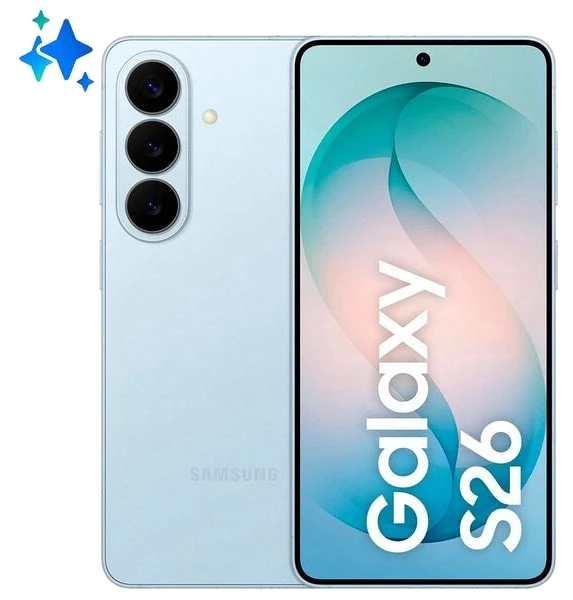 Samsung Dual-SIM-Smartphone »Galaxy S26« sky blue 256 GB blau