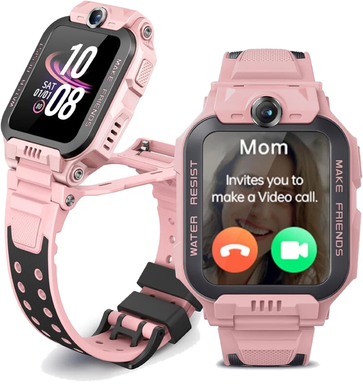 imoo Z7 Kinder-Smartwatch mit Telefonfunktion in Hellrosa