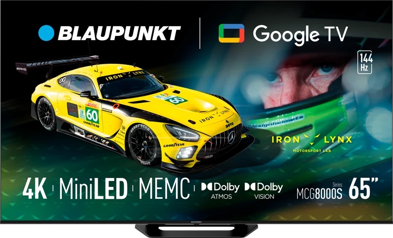 BLAUPUNKT MiniLED-Fernseher 65 Zoll (165 cm) MCG8000S inkl. Smart TV Funktion