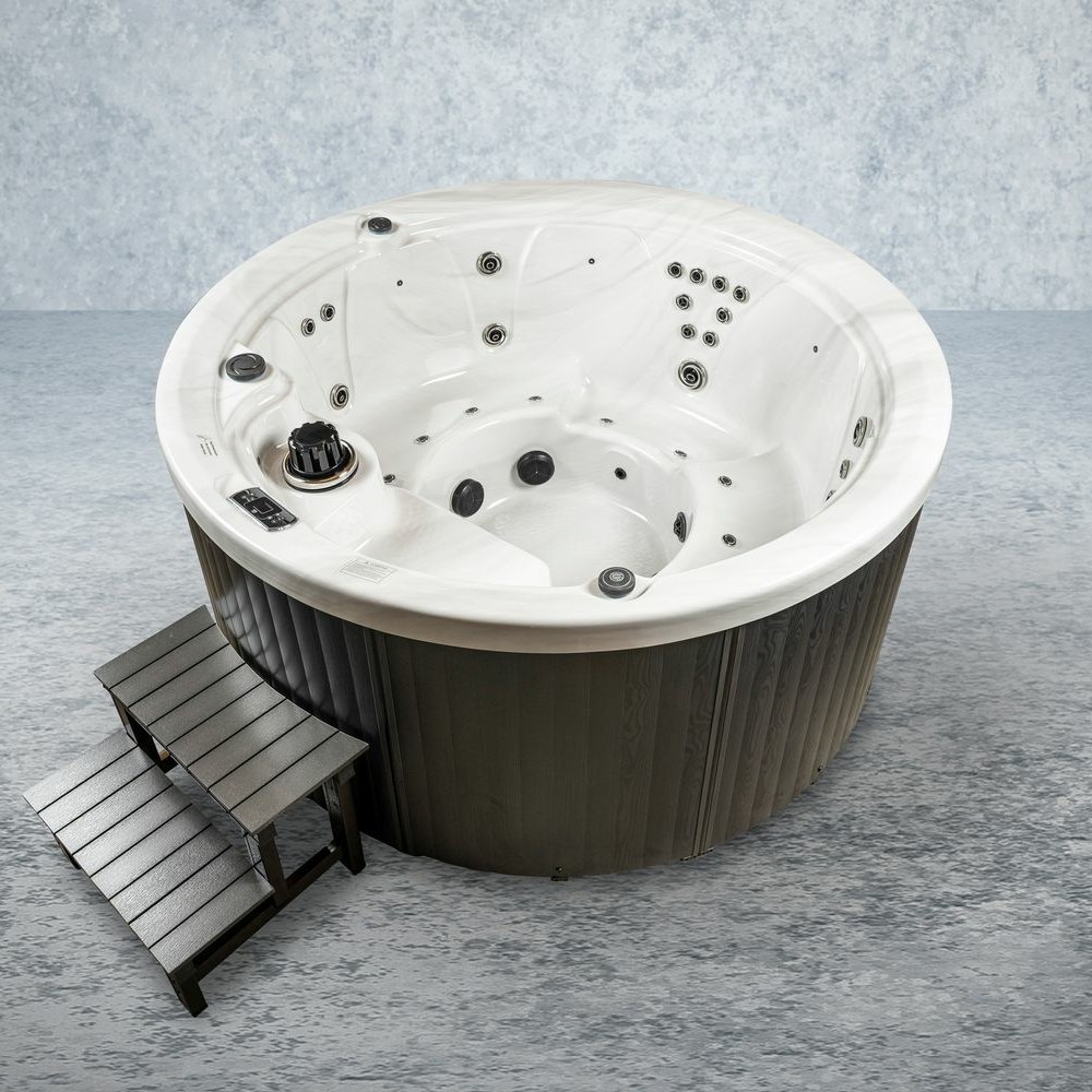 American Outdoor Whirlpool Genova Sterling Silver / Grey 208 x 208 cm