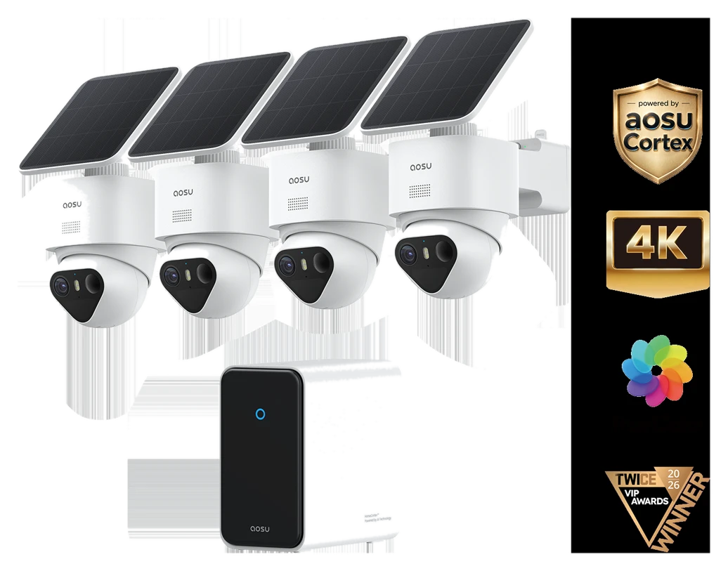 aosu | SECURITY SolarCam T2 Ultra mit aosuCortex System