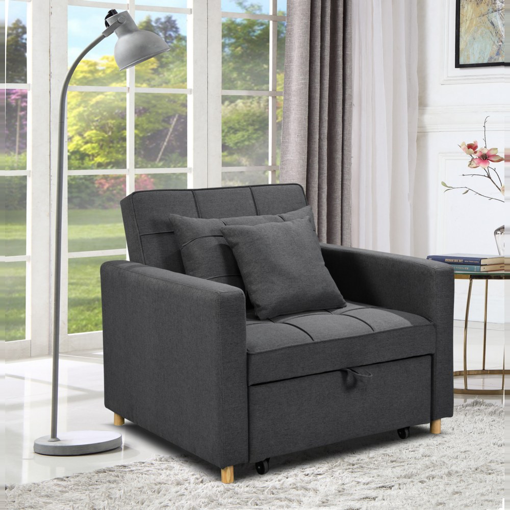 Better Home Sofabett inkl. Kissen – ca. 101 cm x 95 cm x 88 cm