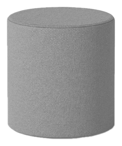 Pouf Papatya Aura rund D45 cm (Batyline Eden) Kiesel 00566