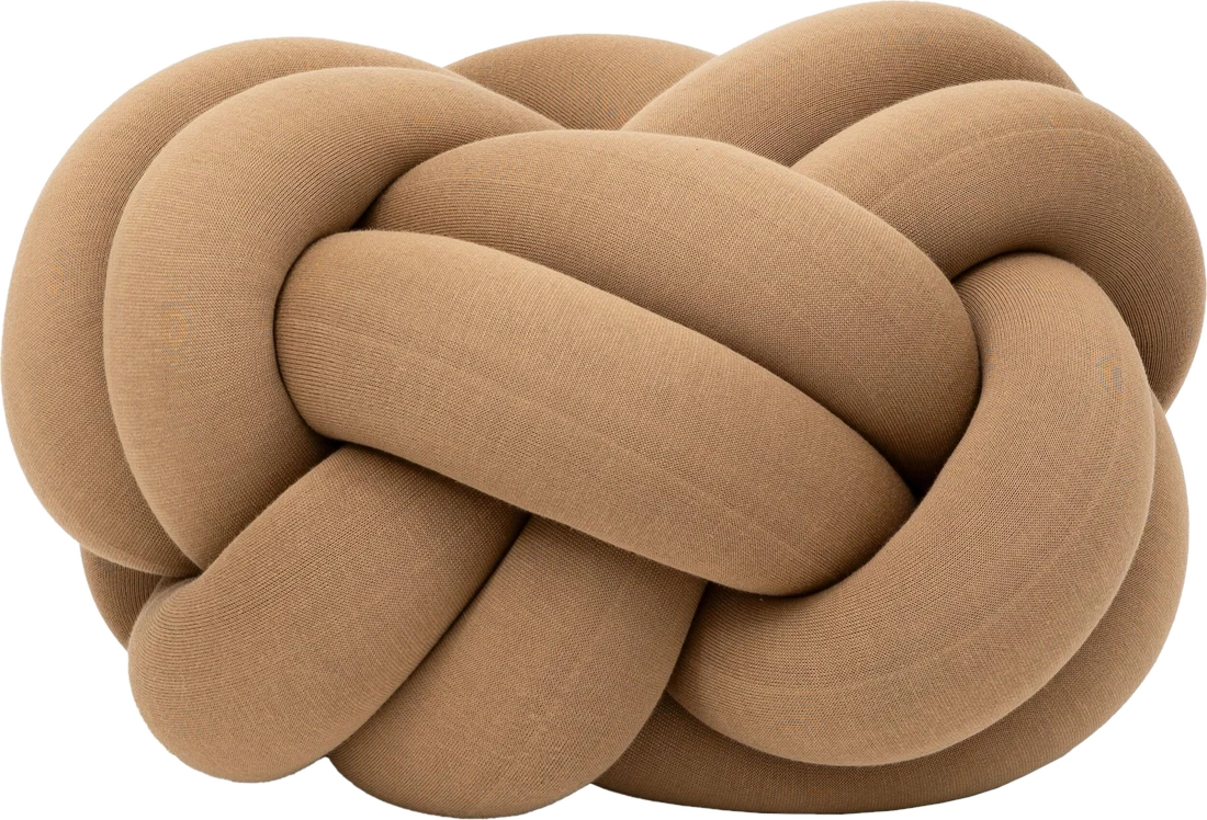 Poufs Knot XL Pouf – grau