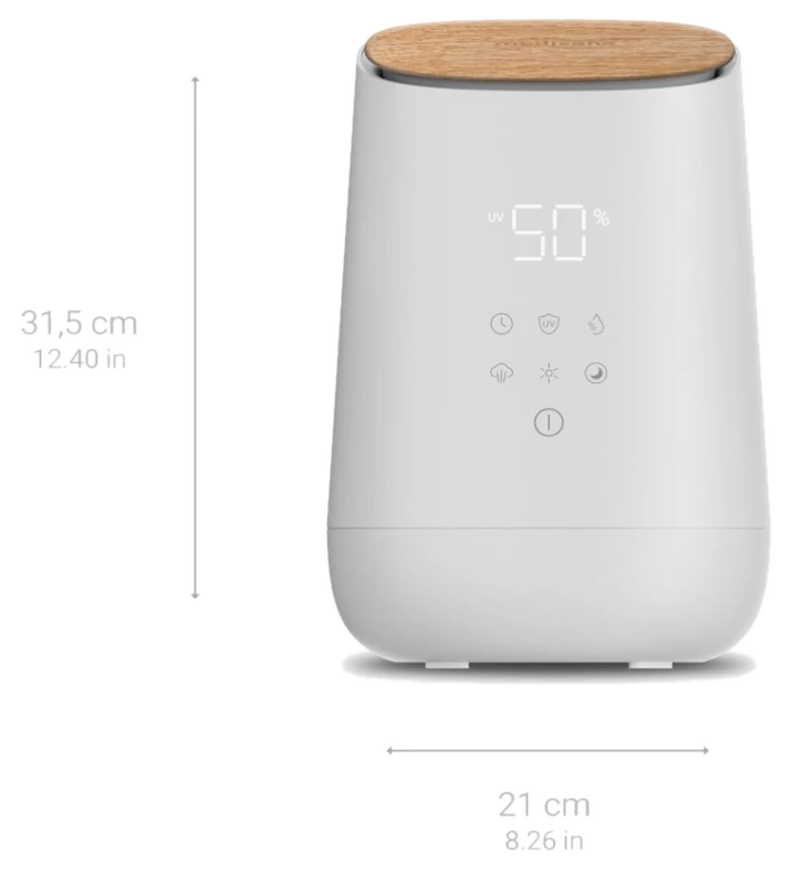 medisana AH 680 Luftbefeuchter und Aroma Diffuser für ein gesundes Raumklima