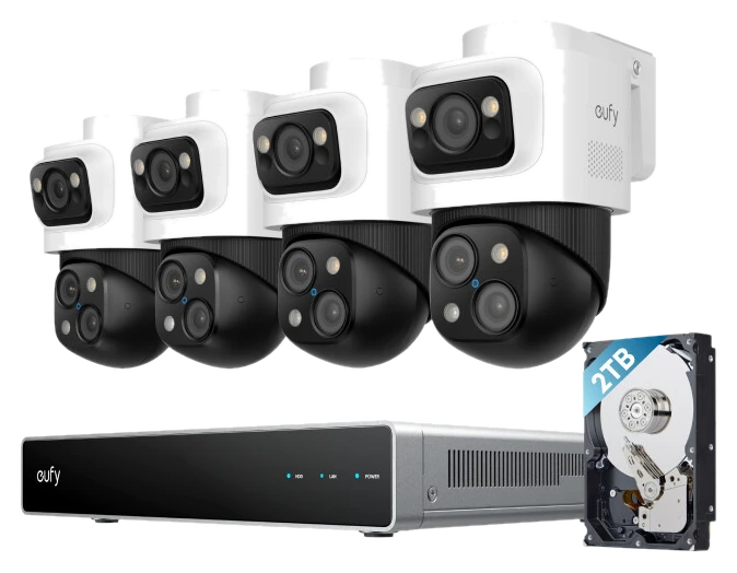 eufy PoE NVR Sicherheitssystem S4 Max, 8x