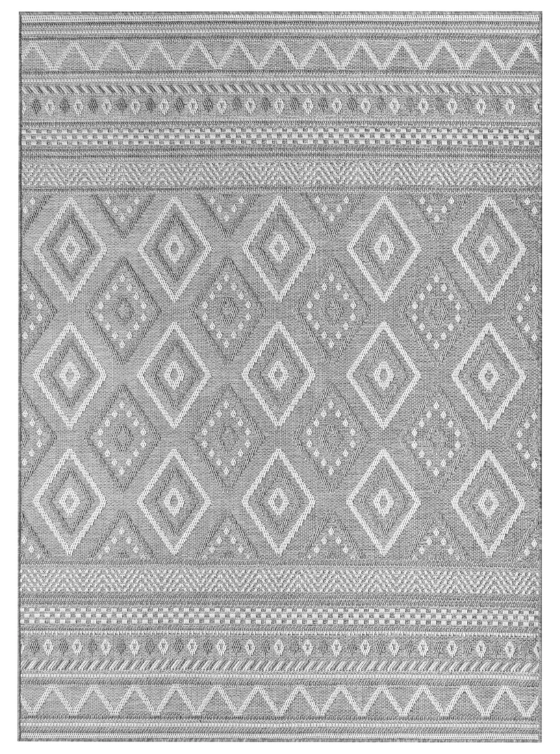 teppich.de In- & outdoor-teppich Verona grau 80x150 cm