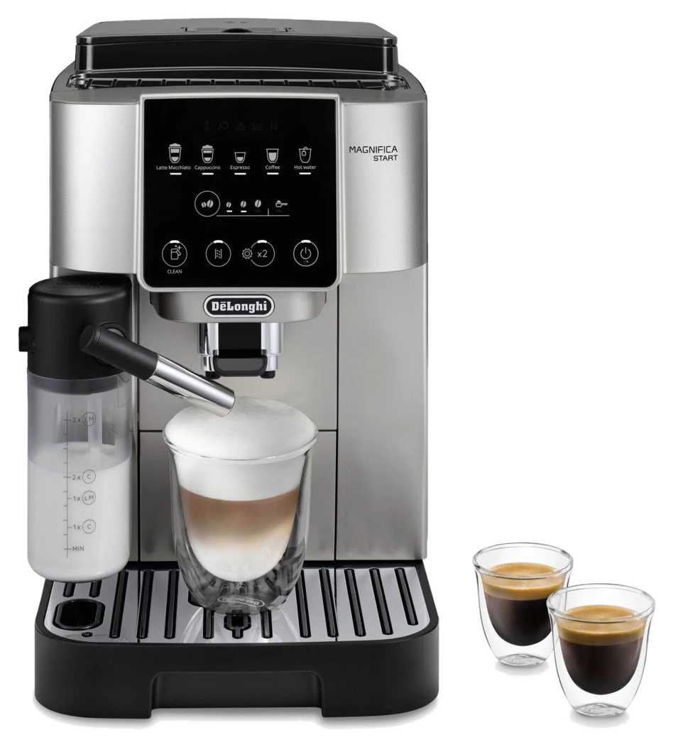 De'Longhi Magnifica Start Milk ECAM220.80.SB Kaffeevollautomat mit LatteCrema