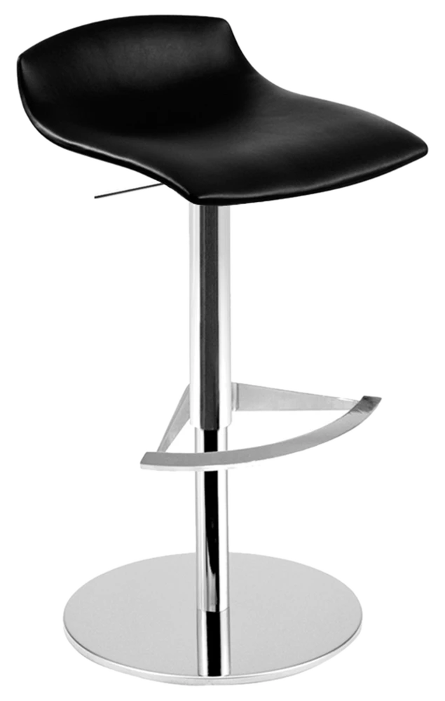 Barhocker Papatya X-Treme BD Platte Kunstleder schwarz