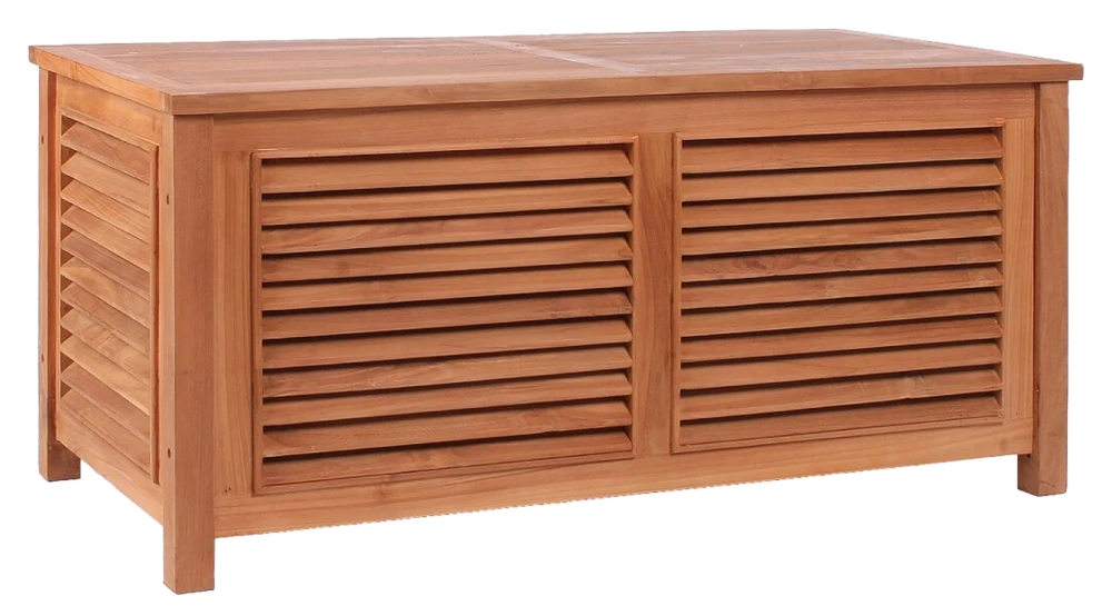 Mr. Deko Aufbewahrungsbox Auflagenbox Teak Grande II