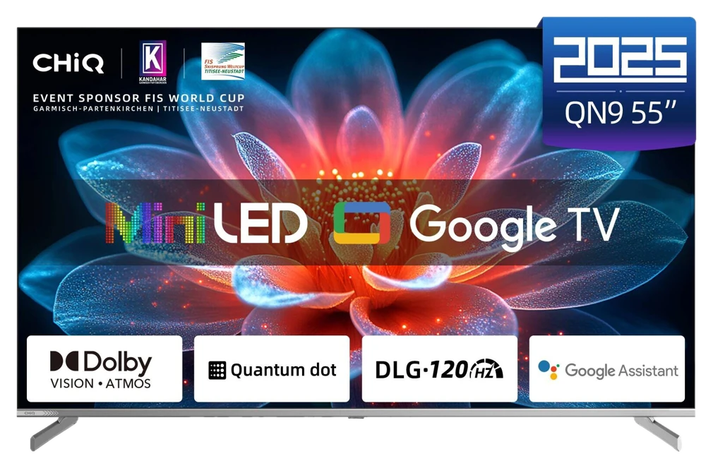 CHiQ Mini-LED-Fernseher M55QN9V Diagonale: [55]