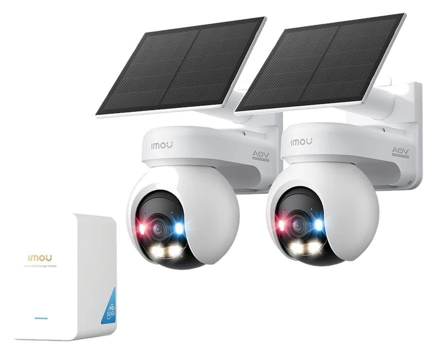IMOU AOV Track Plus 8MP Sicherheitskamerasystem mit AI Smart Hub