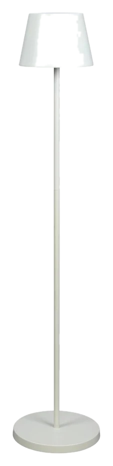 Konstsmide LED-Akku-Stehlampe Pomezia – weiß
