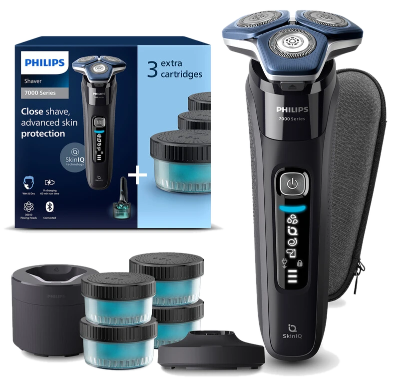 Philips Rasierer Serie 7000 S7887/63, SkinIQ-Technologie
