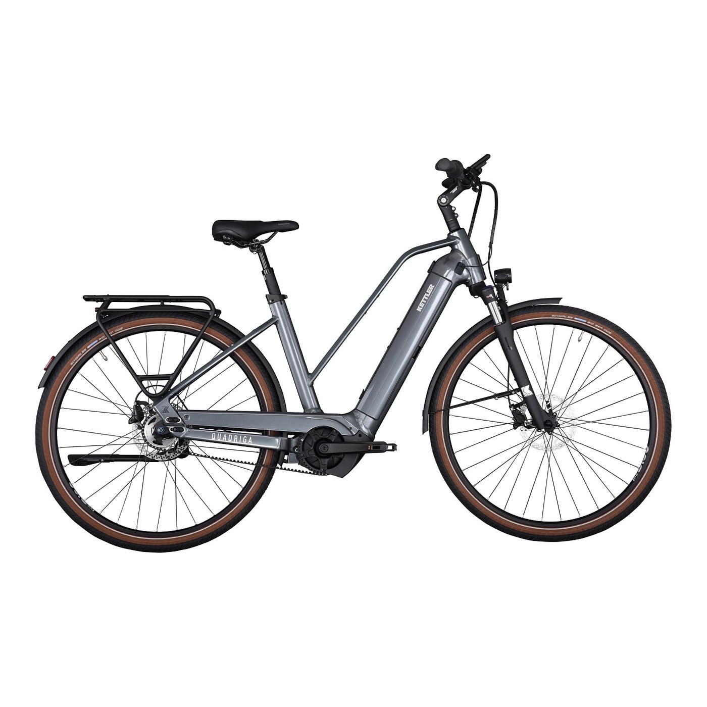 Kettler Quadriga P5 Belt RT 500 Wh Damen Trapez grau 2024
