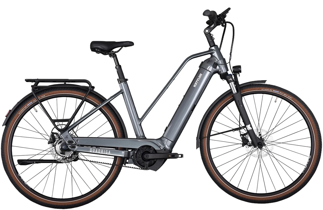 Kettler Quadriga P5 Belt RT 500 Wh Damen Trapez grau 2024