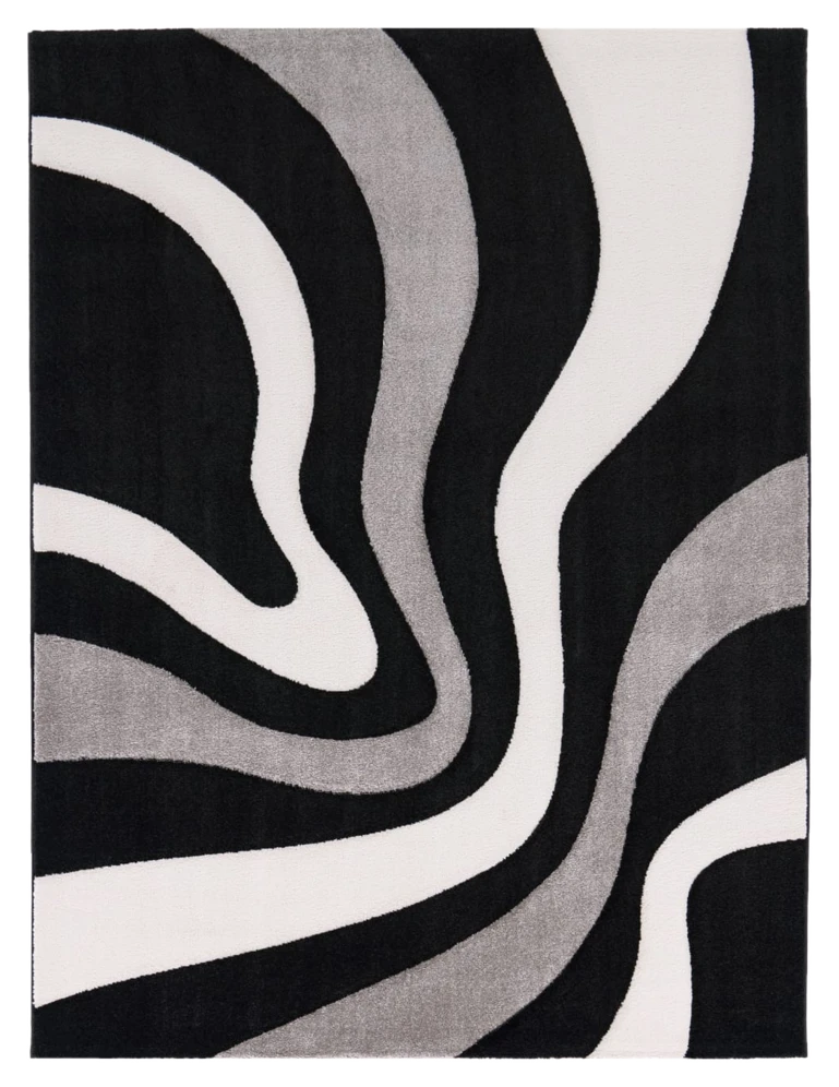 teppich.de Moderner-teppich Diamora schwarz 120x170 cm